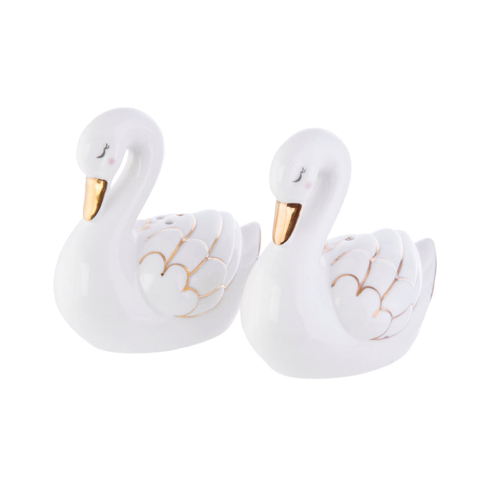 Freya swan salt and pepper shaker