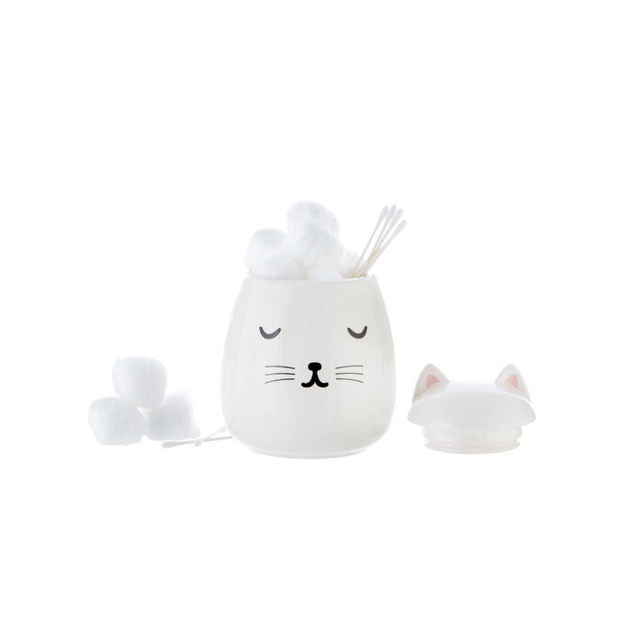 Cutie cat storage jar