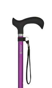 Ziggy Derby Handle Adjustable Stick - Purple