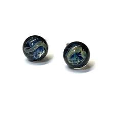 Centaurus Handmade Celestial Glass Studs