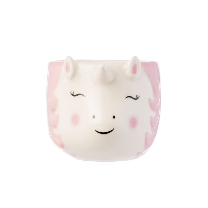 Rainbow unicorn egg cup