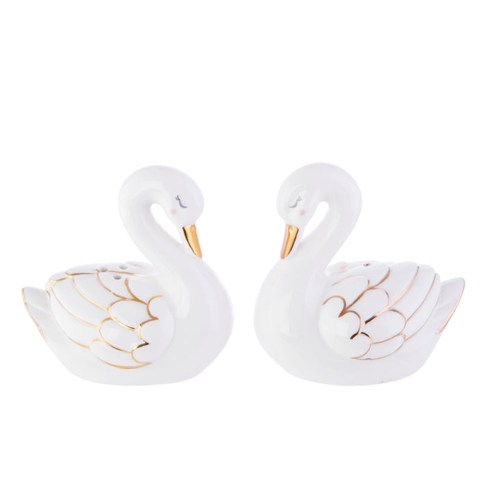 Freya swan salt and pepper shaker