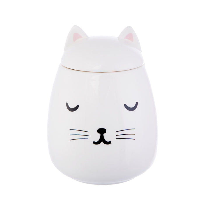 Cutie cat storage jar