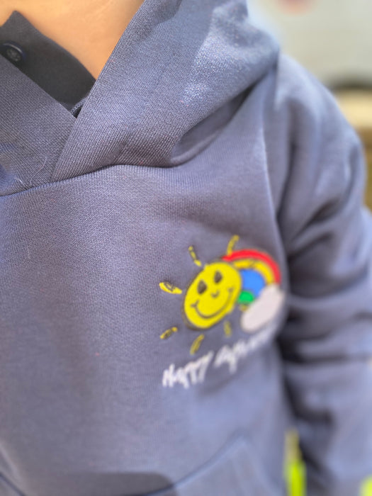 Happy Days Hoodie Navy