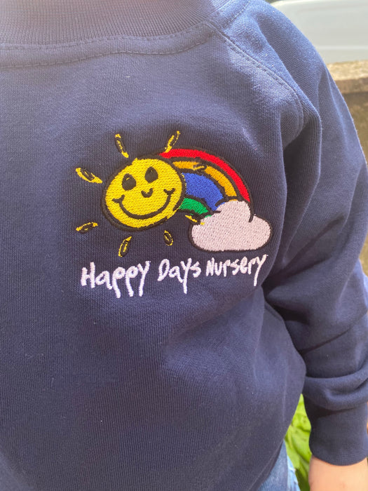 Happy Days Sweatshirt Navy