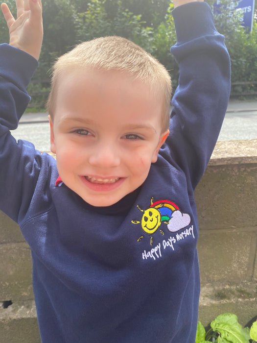 Happy Days Sweatshirt Navy